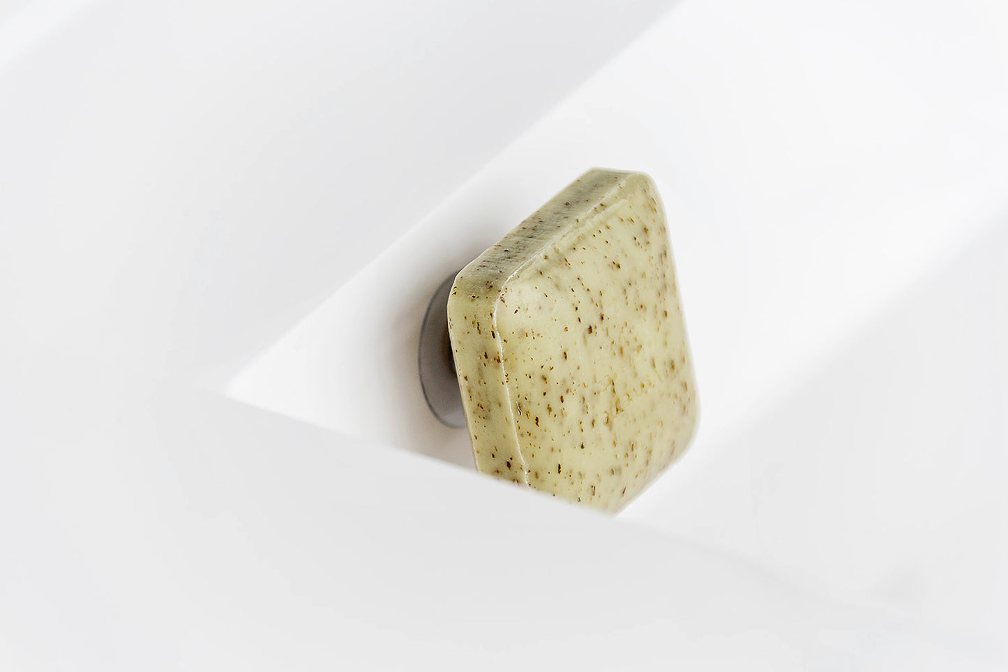 SAVONT Porta Jabón Magnético Flotante Original  Siempre seco y limpio  Jabonera escurridora para ducha o lavabo